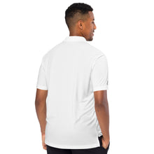 Load image into Gallery viewer, White CNE Logo Adidas Performance Polo

