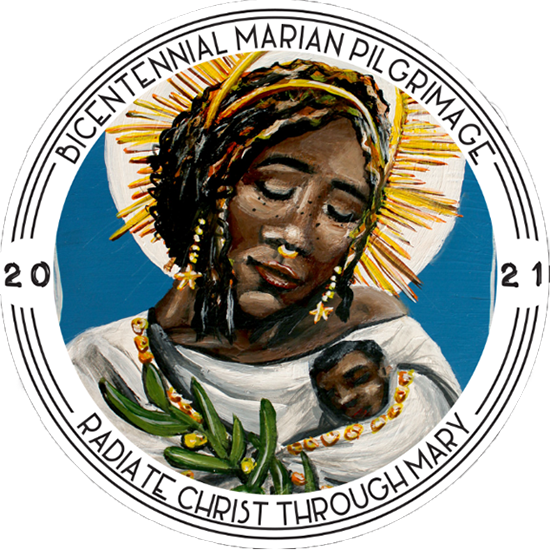 Our Lady of Peace/Fatima 3 x 3 Sticker