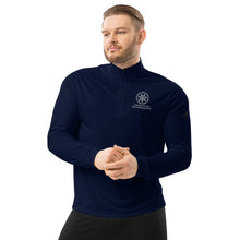 Load image into Gallery viewer, CNE Navy Quarter zip pullover

