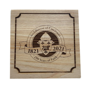 Bicentennial Wooden Coaster Set